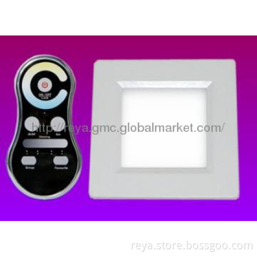 11x11cm Dimmable LED Panel Lights with RF controller